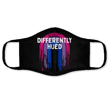 Discover Differently Hued Bisexual LGBTQ Bi Pride Face Masks