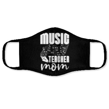 Discover Music Teacher Mom Face Masks