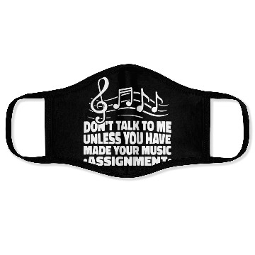 Discover Music Teacher music nout Face Masks