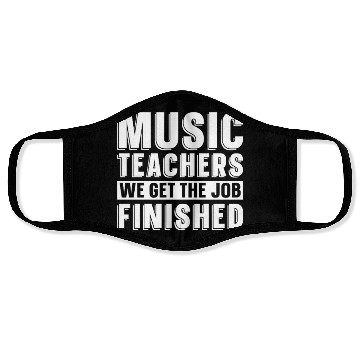 Discover Music Teacher music nout Face Masks