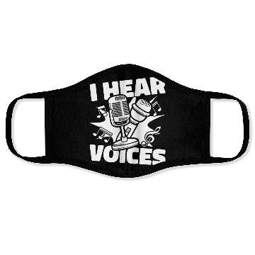 Discover Music Teacher Microphone Face Masks