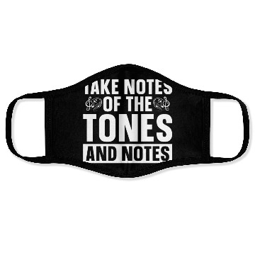 Discover Music Teacher Notes Face Masks