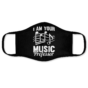 Discover Music Teacher music nout Face Masks