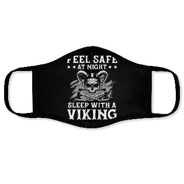 Discover Feel Safe At Night Sleep With A Viking Valhalla Face Masks
