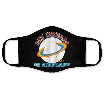 Discover Face Masks design for stars , planet,space, airplane.