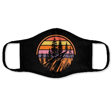 Discover Wildlife Trees Outdoors Nature Hiking Face Masks