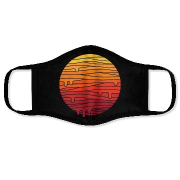 Discover The Mountain Sun and Moon Face Masks