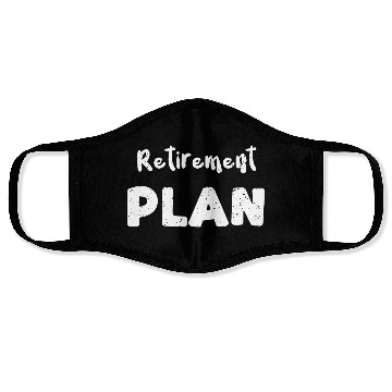 Discover Retirement Plan - Retirement Face Masks