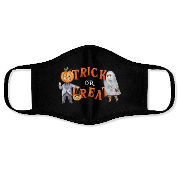 Discover Trick or Treat halloween cute pumpkin Face Masks