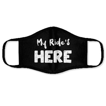 Discover My Ride's Here - Texas Face Masks