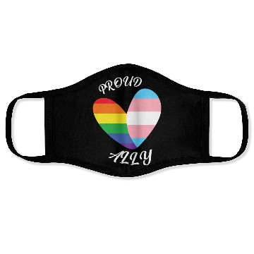 Discover LBGT Flag Gay Pride Human Vintage Rainbow Face Masks