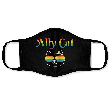 Discover LBGT Flag Gay Pride Human Vintage Rainbow Face Masks
