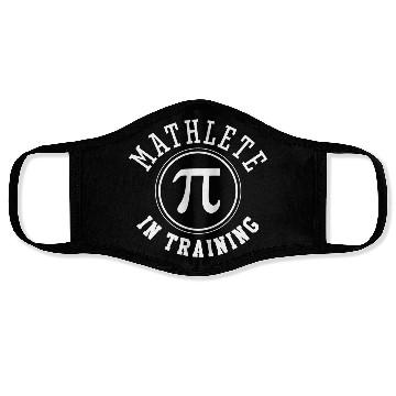 Discover Mathlete In Training Face Masks