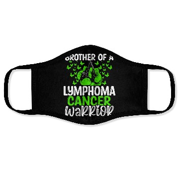 Discover Lymphoma Cancer Awareness Brother Twins Sibling Face Masks