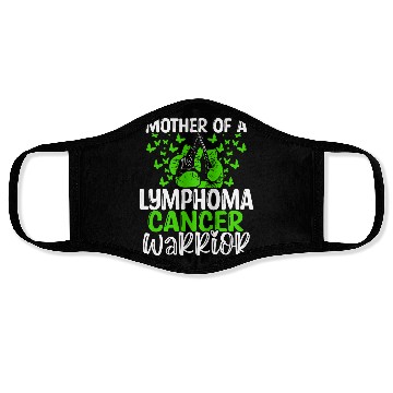 Discover Lymphoma Cancer Awareness Mom Mothers Day Mama Face Masks