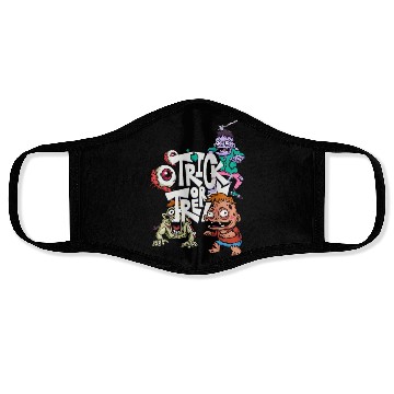 Discover trick or treat Face Masks