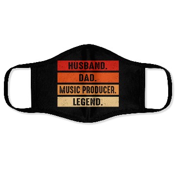 Discover Husband Dad Vinatge Face Masks