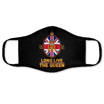 Discover Queen Elizabeth II Rest in Peace Elizabeth Face Masks
