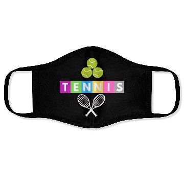 Discover FUNNY TENNIS CLASSIC Face Masks