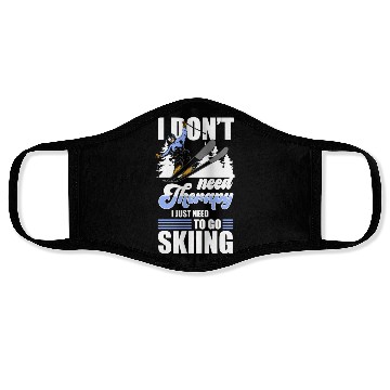 Discover Winter Sports Vacation Skier Face Masks