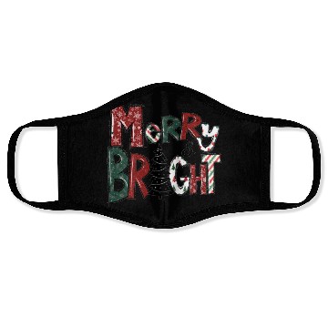 Discover Merry And Bright Face Masks | Merry Christmas 2022