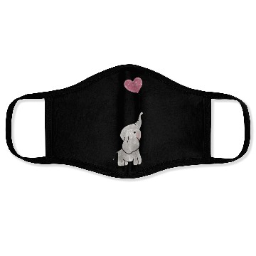 Discover Elephant heart Face Masks