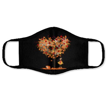 Discover Autumn Girl Face Masks