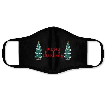Discover happy christmas Face Masks