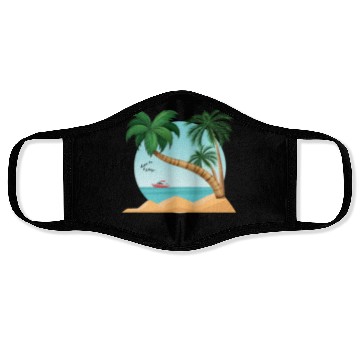 Discover Barbados,Show you love for Barbados Face Masks