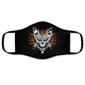 Discover Goth Cat Concert Festivals Black Heavy Death Metal Face Masks