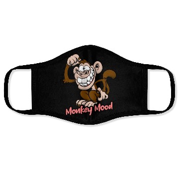 Discover Monkey Mood Face Masks