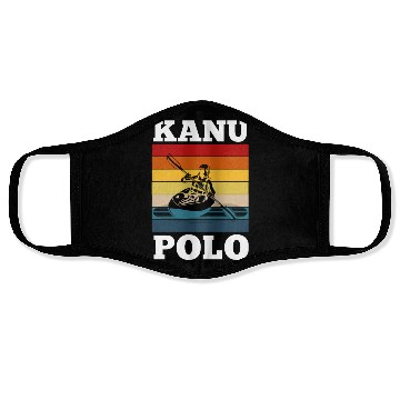 Discover Canoe polo canoeing polo sport Face Masks