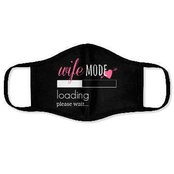 Discover Wife Mode Loading Engaged Bride Couples Face Masks