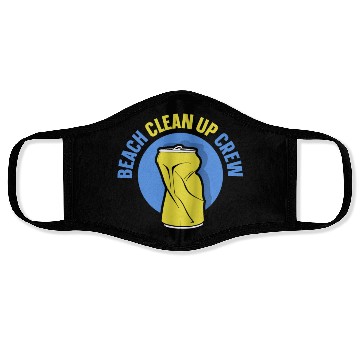 Discover Beach Clean Up Crew Coast Cleaning Beaches Face Masks