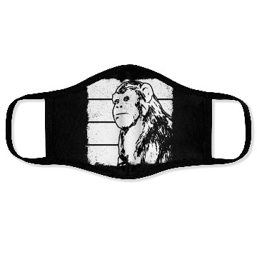 Discover Monkey Chimpanzee Orangutan Monkey - Monkey Face Masks