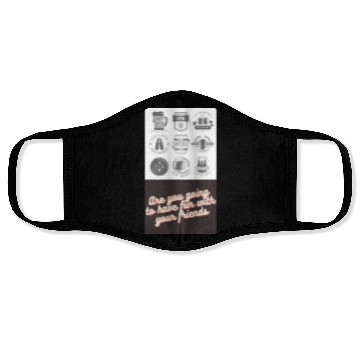 Discover chill Rum with your friends Face Masks