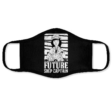 Discover Sailing Sailor Helm Ship Captain Future Face Masks