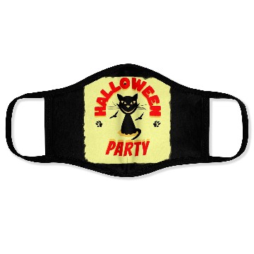 Discover HALLOWEEN PARTY NIGHT Face Masks