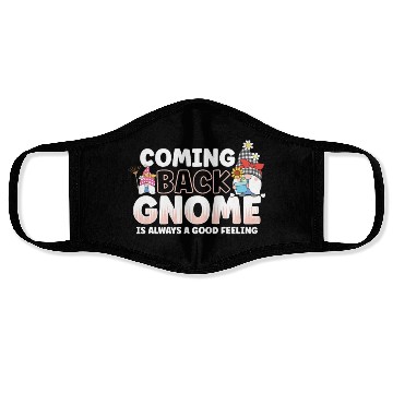 Discover Garden Gnomes Gnome Lover Funny Gnome Gardening Face Masks