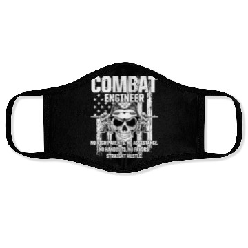 Discover Combat Engineer Usa Military Sapper Face Masks