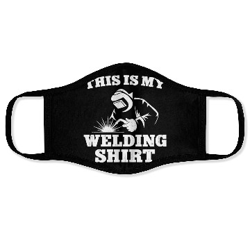Discover Welder Welding Vintage This Is My Face Masks