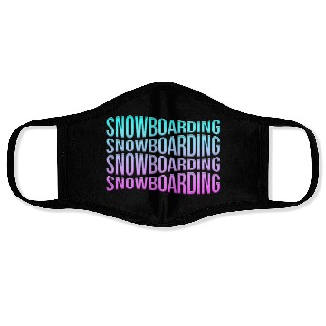 Discover snowboarding Face Masks