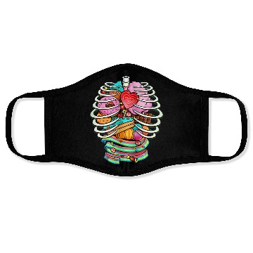 Discover Unicorn Anatomy Sweet Inside Face Masks