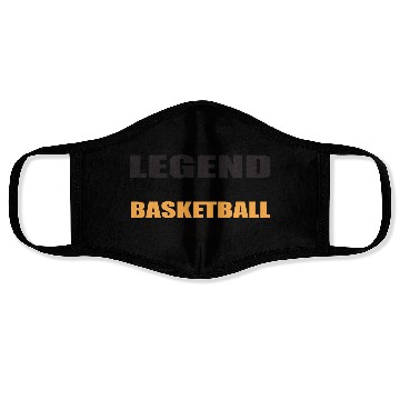 Discover legend basketball dad Face Masks