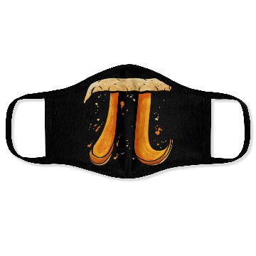 Discover 3,14 Pi Day Pumpkin Pie Thanksgiving Face Masks