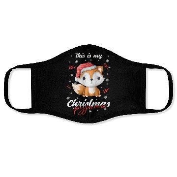 Discover Winter Christmas Pyjama Fox Face Masks