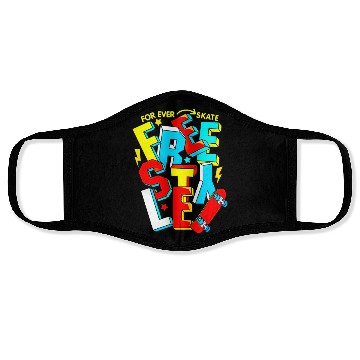 Discover freestyle skating Face Masks