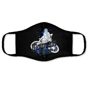 Discover Mountain Biker - bike Face Masks