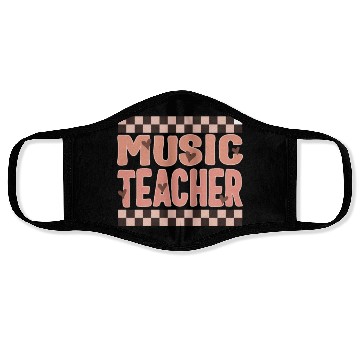 Discover Music Teacher Face Masks, Back To School Supplies
