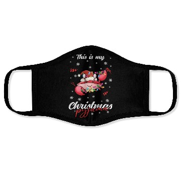 Discover Winter Christmas Pyjama Crab Face Masks